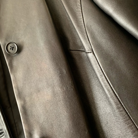 Leather Coat - Picture 4 of 4